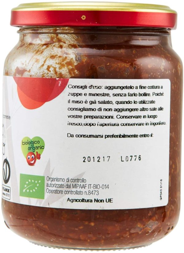 Vivibio Miso di Riso Condimento a Base di Soia Bio - 300 g