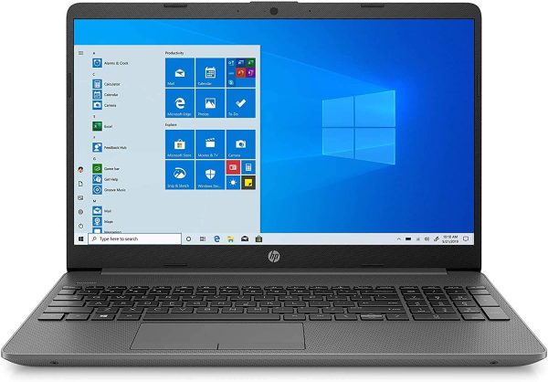 15-gw0000sl Notebook, AMD Athlon Silver 3050U, RAM 8 GB, SSD 128 GB, Grafica AMD Radeon, Windows 10 Home S, Schermo 15.6" HD SVA, USB-C, HDMI, TrueVision 720p, RJ-45, Grigio - immagine 3