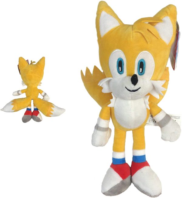 Sonic - Peluche Tails Miles Prower 13 "/ 33cm Colore Giallo qualit?? Super Soft