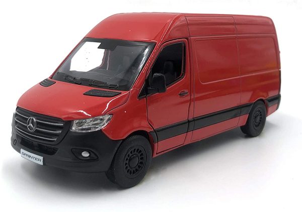 modellismo Furgone in scala mercedes benz (Truck Red)