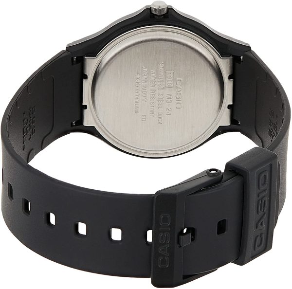 Casio Orologio Analogico Quarzo Uomo con Cinturino in Plastica MQ-24-1B3LLEF - immagine 7