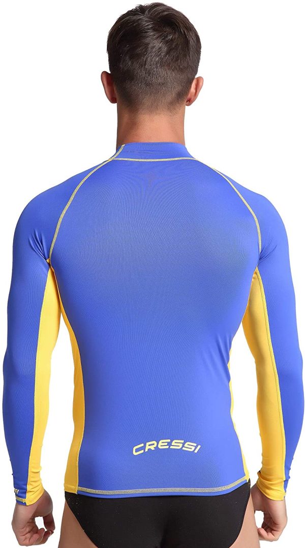 Cressi Rash Guard Man Long SL, Maglia Elastica Protettiva Maniche Lunghe Uomo - immagine 3