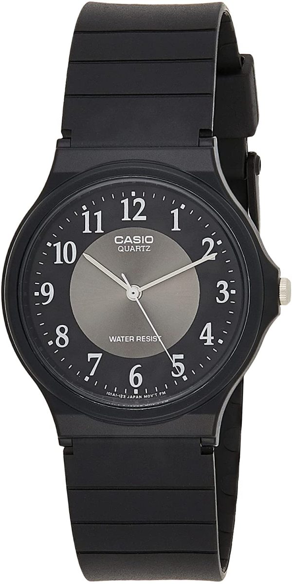 Casio Orologio Analogico Quarzo Uomo con Cinturino in Plastica MQ-24-1B3LLEF