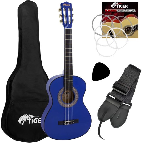 TIGER - Set Chitarra Classica 1/2, colore Blu - immagine 3