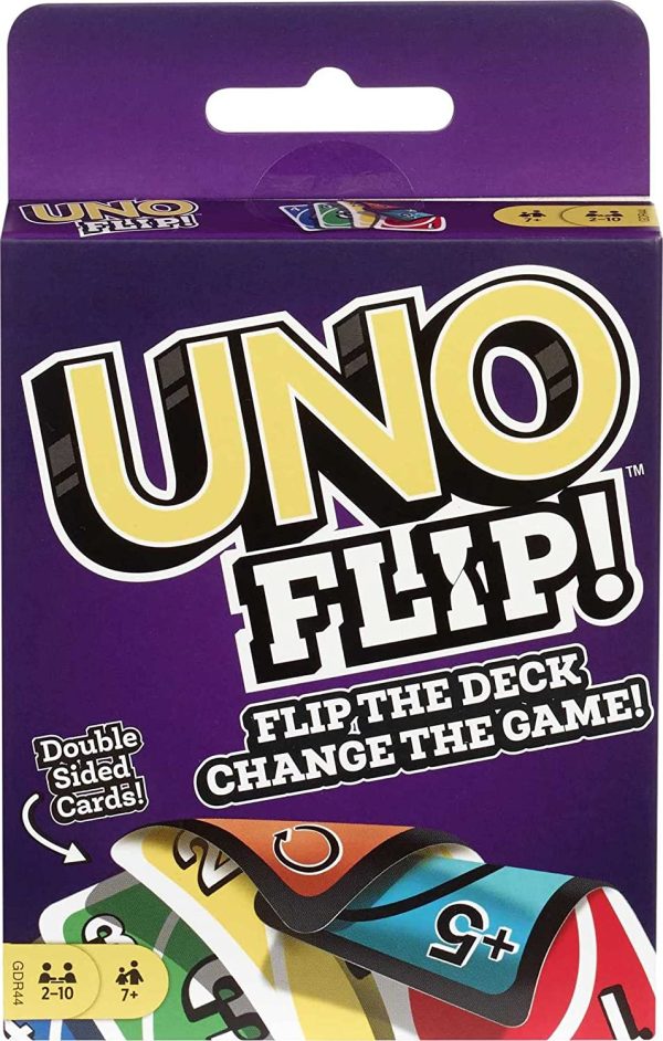 Mattel Games - UNO Flip, Gioco di Carte per Famiglie e Bambini 7+Anni, GDR44 - immagine 3