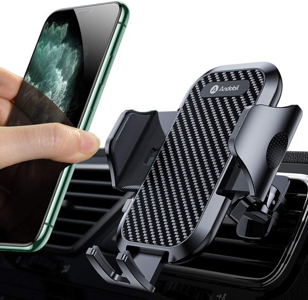 andobil Supporto Cellulare Auto [Stabile e Antiurto] Design Brevettato con Clip Girevole a 360?? Porta Cellulare da Auto per Tutti Gli Smartphone, ad esempio iPhone Samsung Huawei Realme Xiaomi - immagine 3