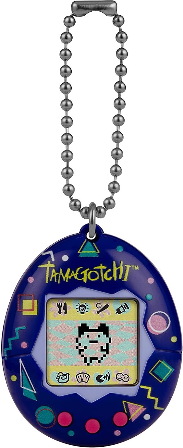 Tamagotchi originale Bandai, Gen 1, custodia anni ??90, con catenella, l'animaletto domestico originale della realt?? virtuale, multicolore