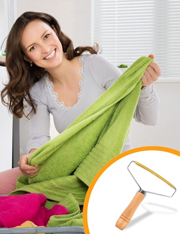 yumcute Lint Remover,Levapelucchi Portatile,Vestiti Fuzz Rasoio spazzola,Sticky Lint Remover,per Abbigliamento Maglione, Maglioni di Lana, Cashmere, Tappeto, Lenzuola di Cotone - immagine 3