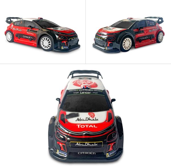 Mondo Motors, CITROEN C3 WRC, Modello in Scala 1: 24, fino a 8 km/h di Velocit??, Auto Giocattolo per Bambini 63536 - immagine 2