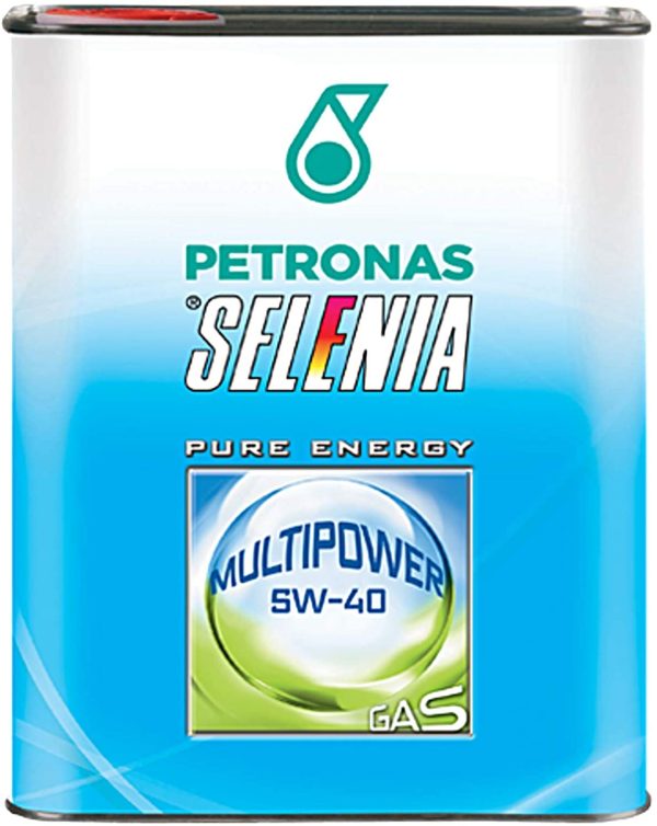 Olio Motore Auto Selenia Multipower Gas 5W40 4 Litri per F IAT 500L A METANO