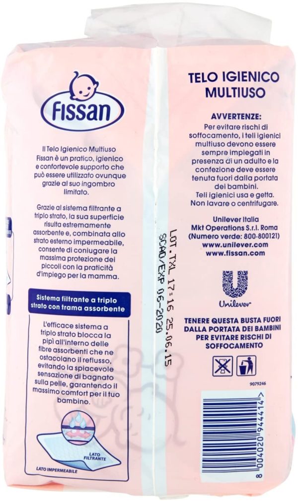 Fissan Telo igienico x10 - immagine 2