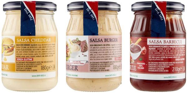 Biffi - Mix Salse Speciale Hamburger: Salsa Cheddar 180g, Salsa Burger 180g, Salsa Barbecue 210g - immagine 3