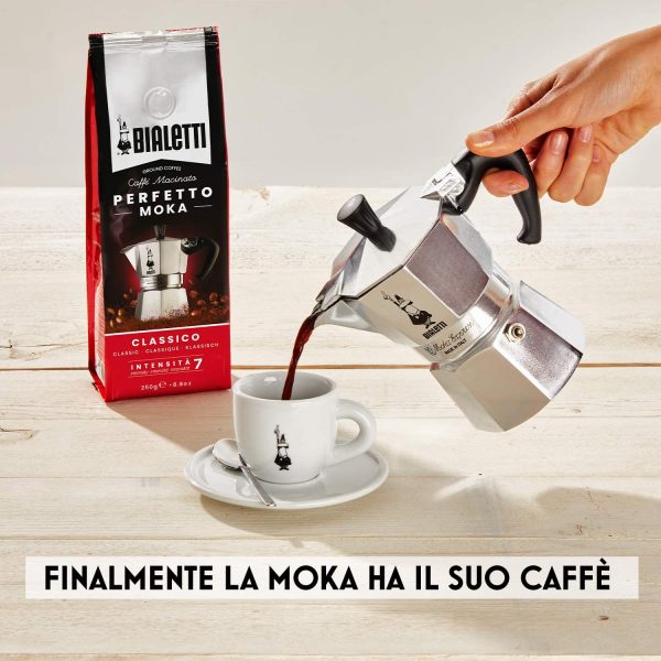 Bialetti Perfetto Moka Caff?? Macinato, Classico - 1 x 250 gr - immagine 7