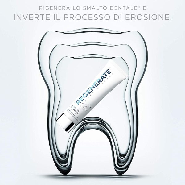 REGENERATE ENAMEL SCIENCE Regenerate Dentifricio per Rigenerare Lo Smalto Dentale, White Fresh, 75 Millilitri - immagine 3