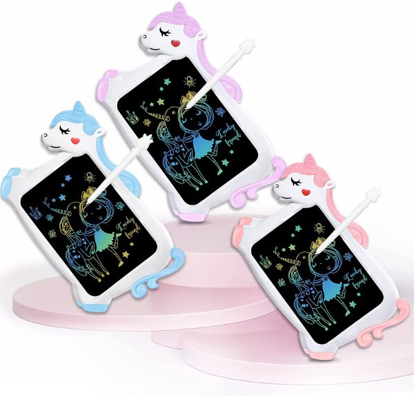 Unicorno Bambina Giocattolo Giochi Bambini - Tavoletta Grafica LCD Lavagna per Bambini Idee Regalo Giochi Bambina 3 4 5 6 + Anni, Tablet Bambini Disegno Giocattoli Bambino Gioco Regali Natale Bambini - immagine 7