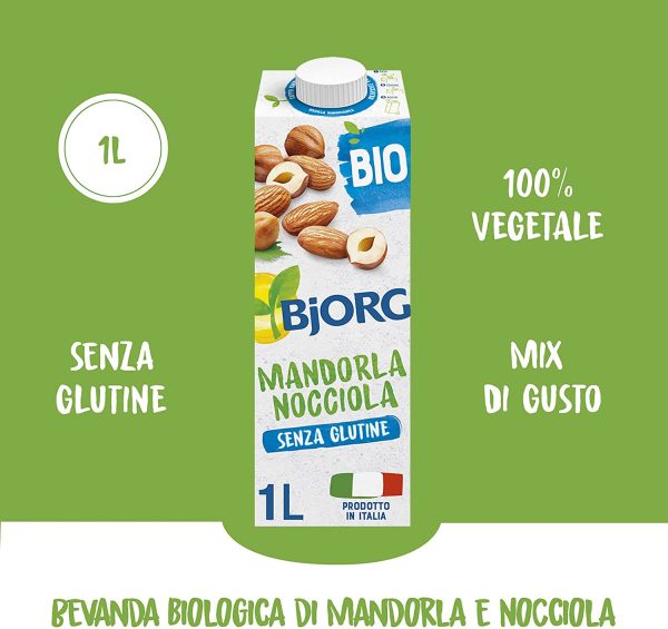 BJORG Bevanda alle Mandorle e Nocciole Bio (1L) - immagine 2