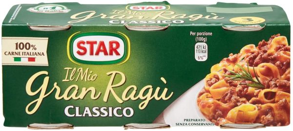 STAR Il Mio GranRag?? Classico, 3 x 100g, rag?? preparato secondo la tradizione, 100% carne italiana controllata e selezionata. Senza conservanti e senza glutine. - immagine 2