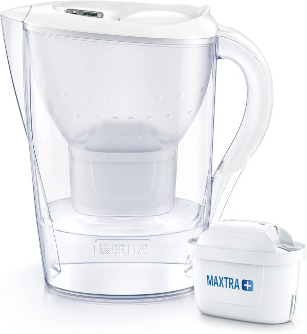 Marella - Caraffa Filtrante per Acqua, 2.4 Litri, 1 Filtro Maxtra+ Incluso, Medium - immagine 4