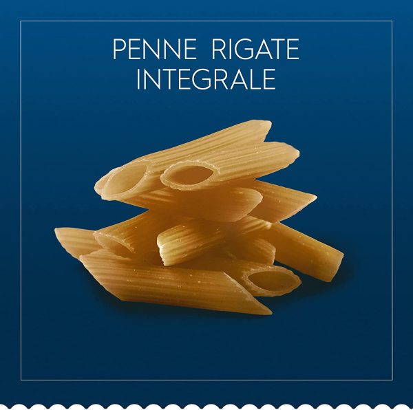 Barilla Pasta Penne Rigate Integrali, Pasta Corta di Semola Integrale di Grano Duro - 500 g - immagine 2