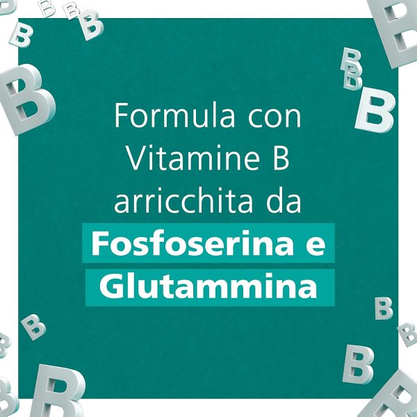 Be Total Mind Plus, Integratore Alimentare di Vitamine B con Fosfoserina e Glutammina, contro la Stanchezza Mentale, Ideale per Adulti e Bambini 6+, Senza Glutine e senza Lattosio *, 20 bustine - immagine 7