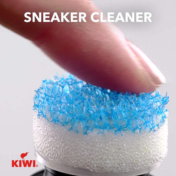 KIWI Sneaker Care Cleaner, Schiuma Detergente per Pulizia a Secco delle Scarpe da Ginnastica, Delicata e adatta a qualsiasi tipo di Sneakers, Confezione da 75 ml - immagine 6