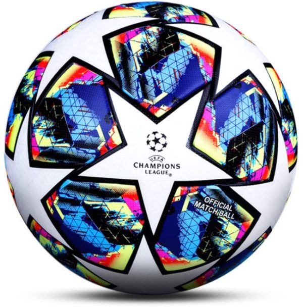 2020 Champions League Ball Pallone da calcio articolo per amanti del calcio regalo di compleanno misura 5 - immagine 6