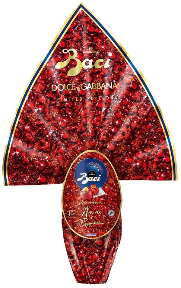 BACI PERUGINA 2 Uova di Pasqua Limited Edition: Granella di Lampone e Cioccolato Fondente con Granella di Nocciola - immagine 6