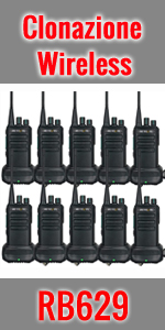 Retevis RB629 Walkie Talkie con Clone Wireless