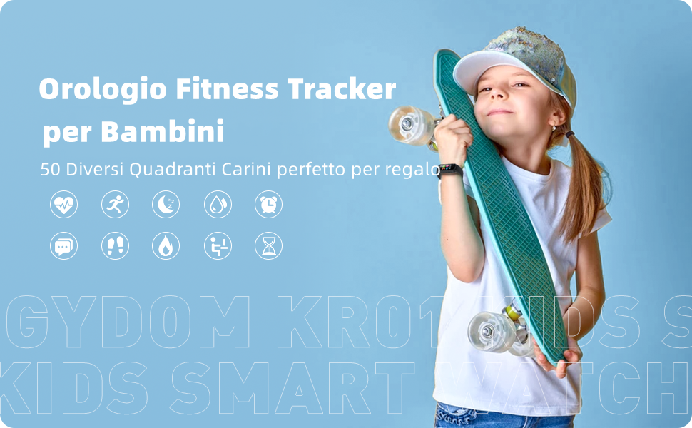 Orologio Fitness Tracker per Bambini