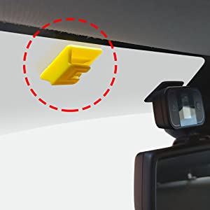 clip telepass sistema di fissaggio rimovibile a incastro aggancio vetro auto