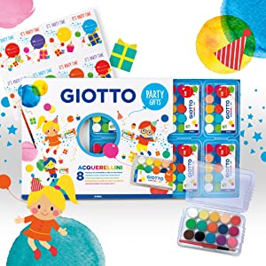 Giotto, party, feste, bambini, regalini, fine festa