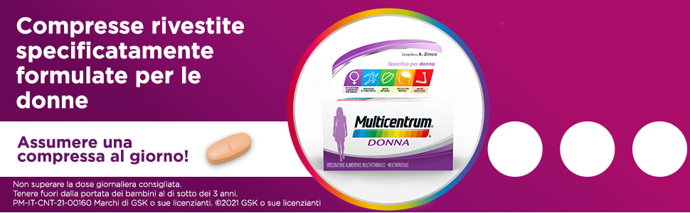 Multicentrum Multivitaminico Donna