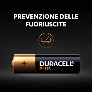 Batterie Alcaline Duracell Plus AA