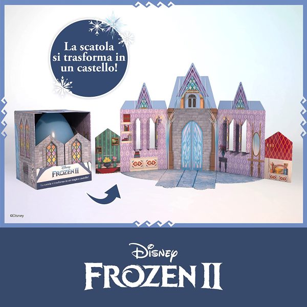 Hasbro Sorpresovo Frozen 2022 - Uovo con sorprese e Scatola che si trasforma in Castello - immagine 3