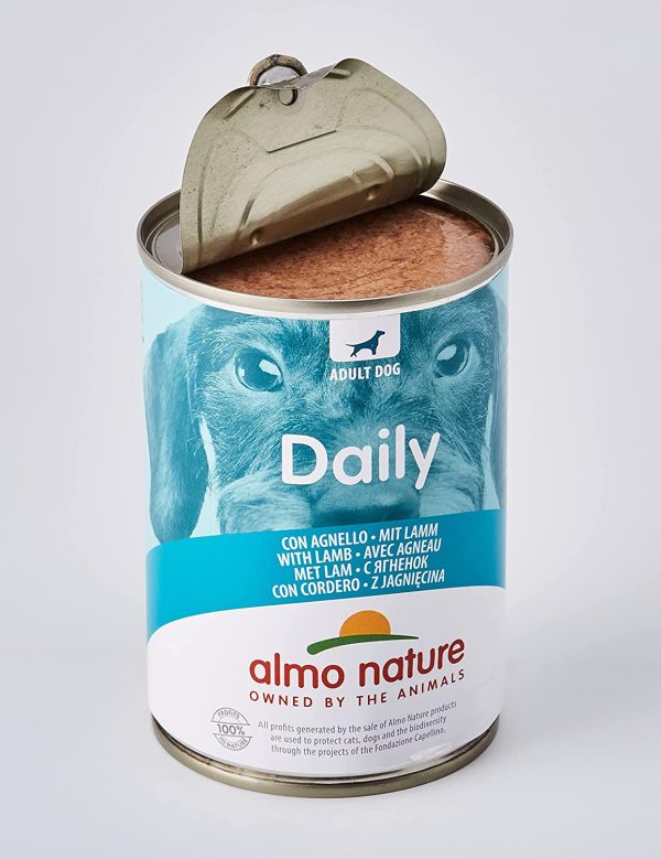 almo nature Dailymenu con Agnello Umido Cane Premium - Confezione da 24 x 400 g - immagine 6