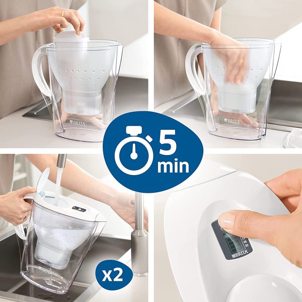 Maxtra+ ?C Filtro per acqua potabile, 100 l 6 meses bianco, 6 Unit?? - immagine 6