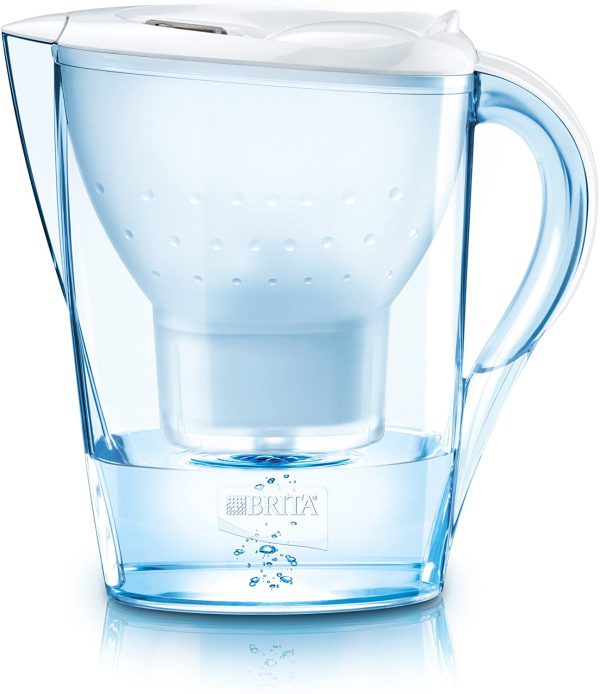 Brita Marella Caraffa Filtrante con Tecnologia di Filtrazione Maxtra, Plastica, Bianco - immagine 9