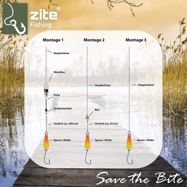 Zite Fishing Kit di Cucchiaini Pesca Spinning Trota - 12 Trout Spoons in Scatola - Dorso Colorato Esche Artificiali 2,5g - immagine 7