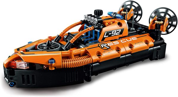 LEGO Technic Hovercraft di Salvataggio, Aereo, Kit di Costruzione 2 in 1, Veicoli Giocattolo per Bambini e Bambine dagli 8 Anni in Su, 42120