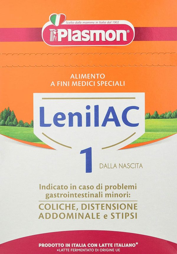 Plasmon Latte Lenilac 1, Confezione da 4 Pezzi