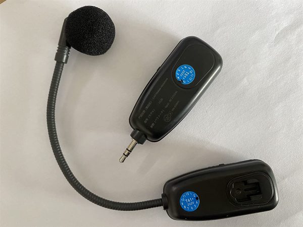 XIAOKOA Wireless Microfono,UHF Microfono Senza Fili, 50 m Di Trasmissione Wireless,Archetto e Palmare 2-in-1,per Guida Turistica/Insegnamento/Promozione/Discorso - immagine 6