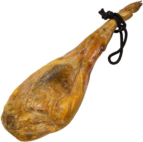 Prosciutto Spagnolo Serrano Riserva Duroc + Porta Prosciutto + Coltello 6.5 - 7 Kg - Jamon Serrano Crudo Jamonprive - immagine 3