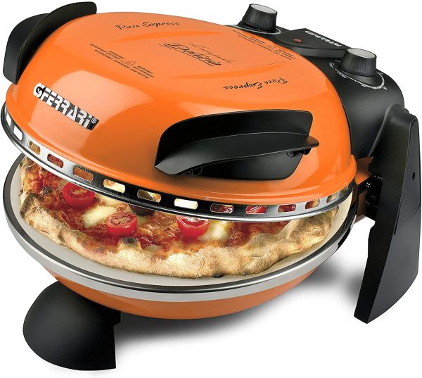 G10006 Pizza Express Delizia, Forno Pizza, 1200W, 400??C, arancio - immagine 7