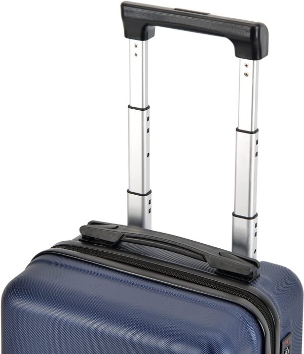 BONTOUR CabinOne Bagaglio a Mano Wizzair 40x30x20, Valigia Cabina Sotto il Sedile (Blu) - immagine 8