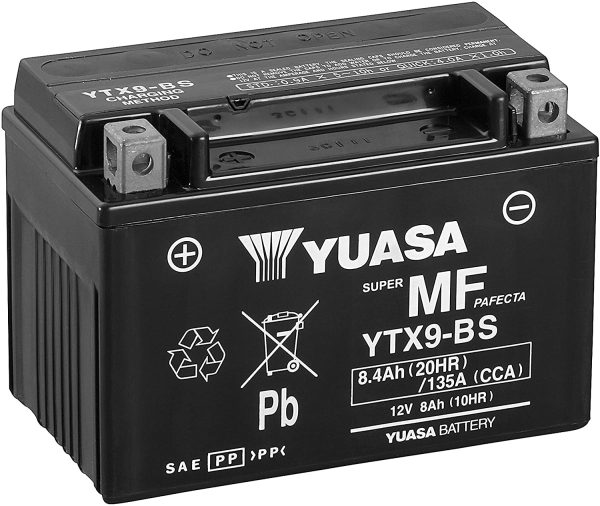 Yuasa YTX9-BS(WC) Batteria Libera da Manutenzione