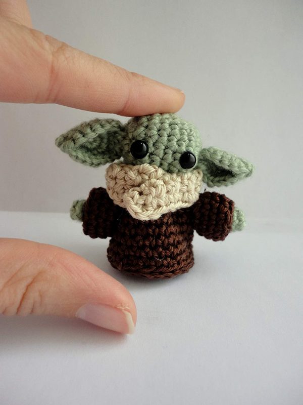 Baby yoda portachiavi