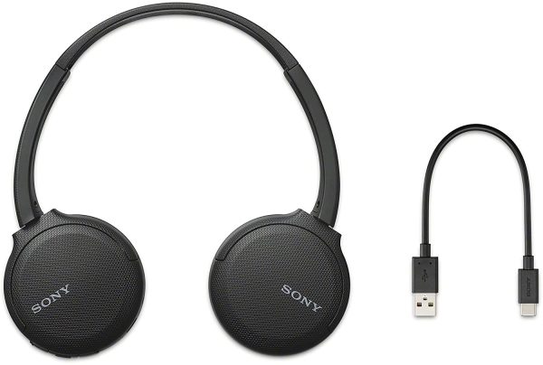 WH-CH510 - Cuffie wireless on-ear, Compatibile con Google Assistant e Siri, Batteria fino a 35 ore, Bluetooth, Nero - immagine 4