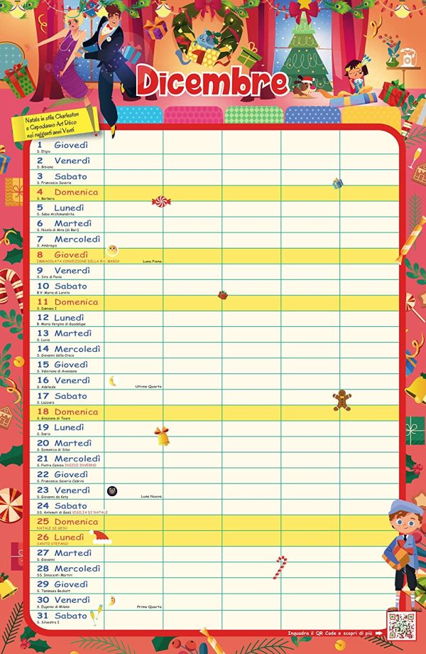 Euro Publishing Calendario Agenda Famiglia 2022 Cm 29 X 44 - immagine 5