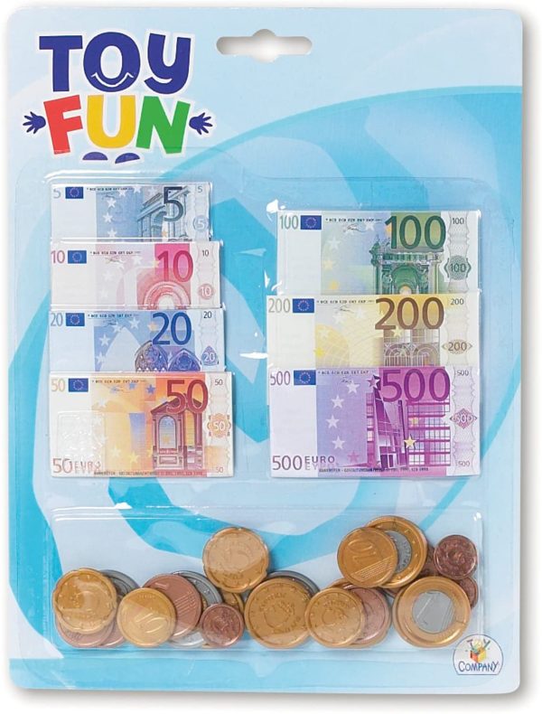 The Toy Company Note Contanti e Monete in Euro (Soldi del Gioco) - 10004 Troll