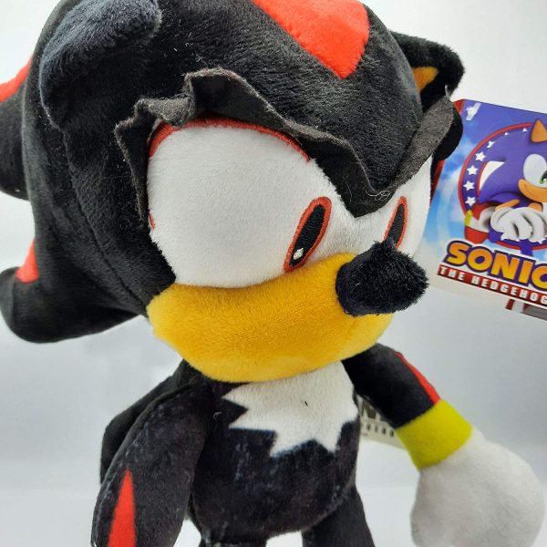 Sonic - Peluche Shadow The Hedgehog 11'80"/30cm Colore Nero qualit?? Super Soft - immagine 5